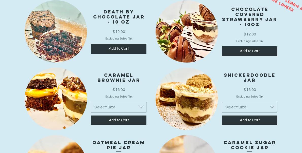 The Sweet Spoon Bakery Menu