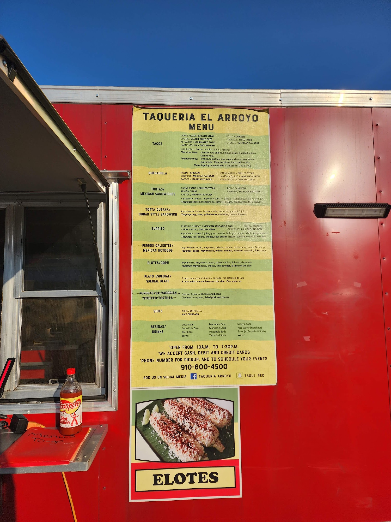 Taquería El Arroyo food truck