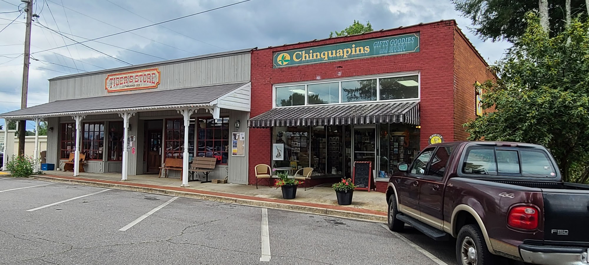 Tiger's Store and Chinquapins Ice Cream and Soda Bar