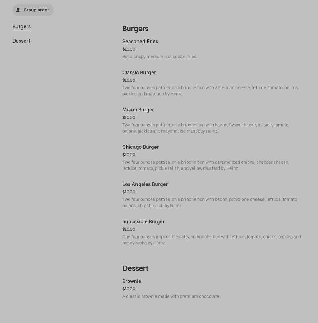 Philly Guy Subs Menu