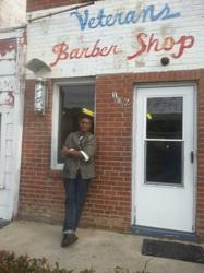 Veteran's barber shop