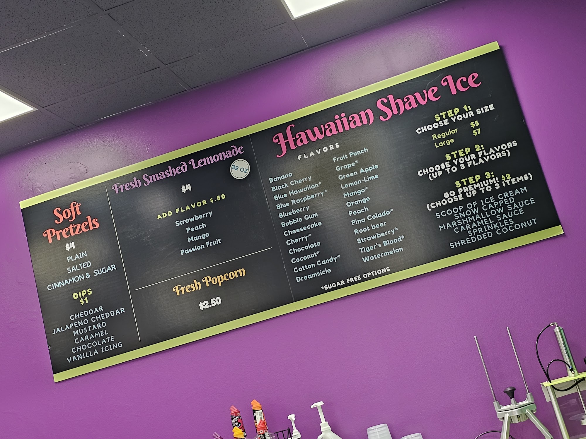 Triple T's Sweet & Savory Menu