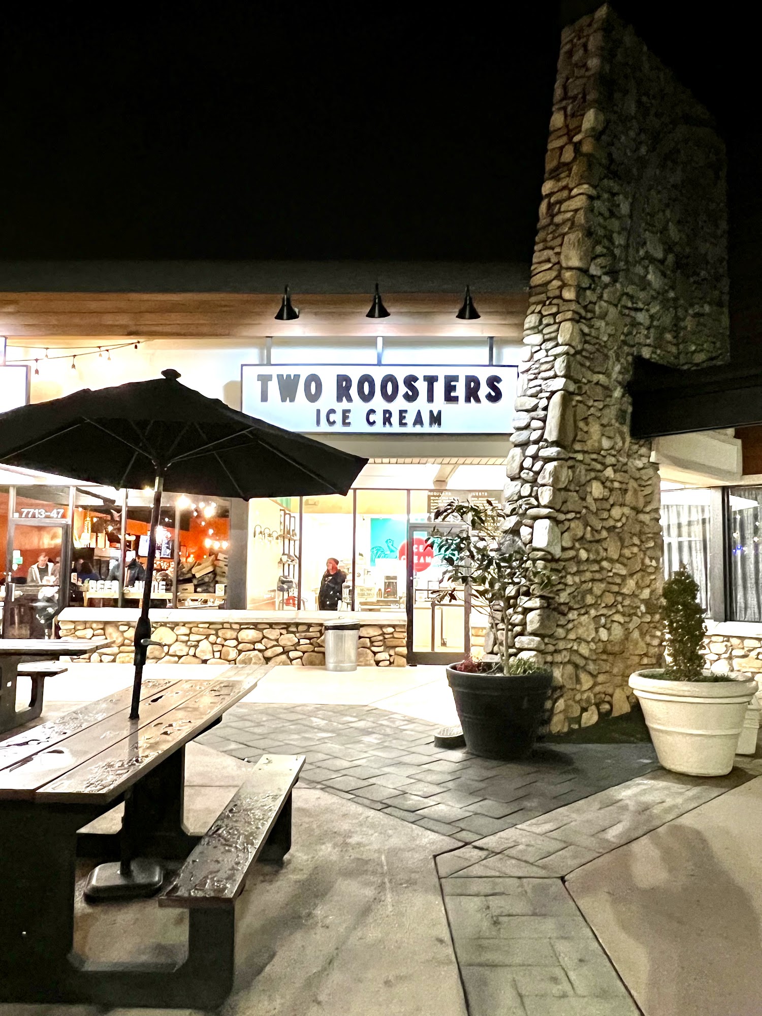 Two Roosters Ice Cream