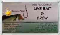 210 Live Bait & Brew
