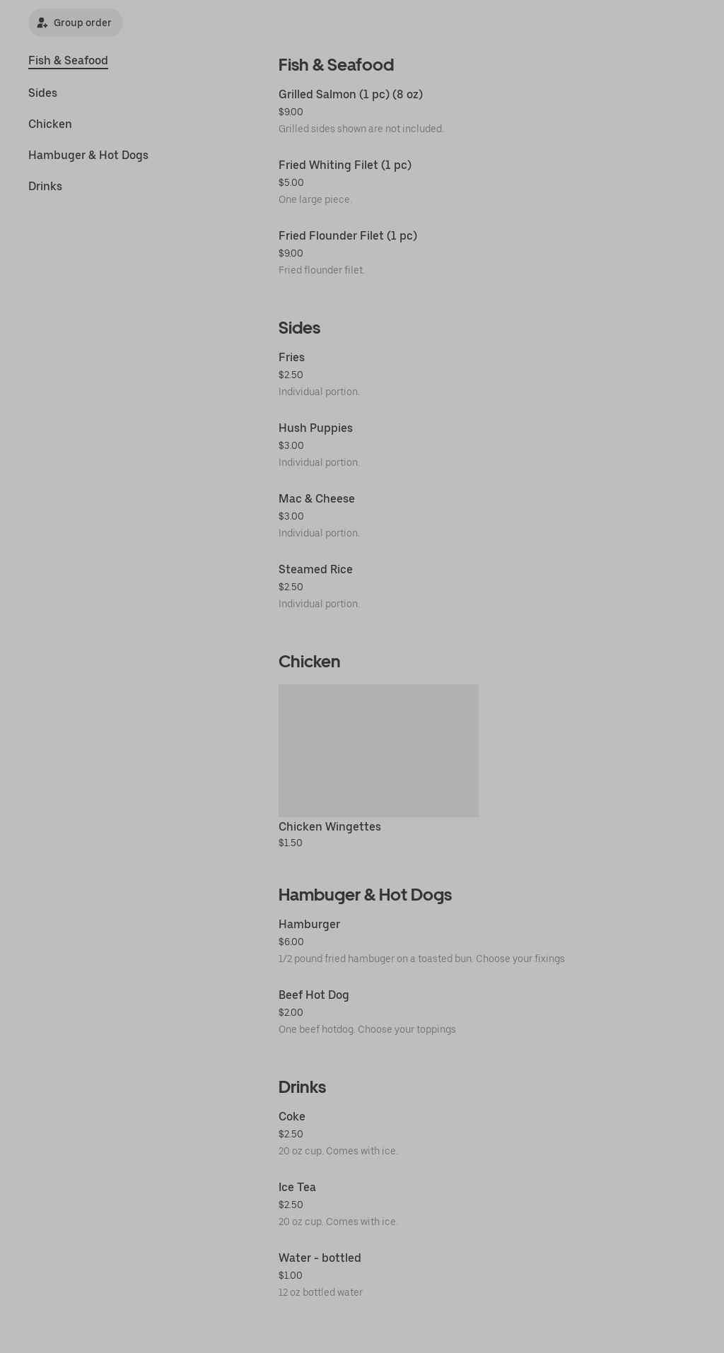 Cosmos Cuisine & Cocktails Menu