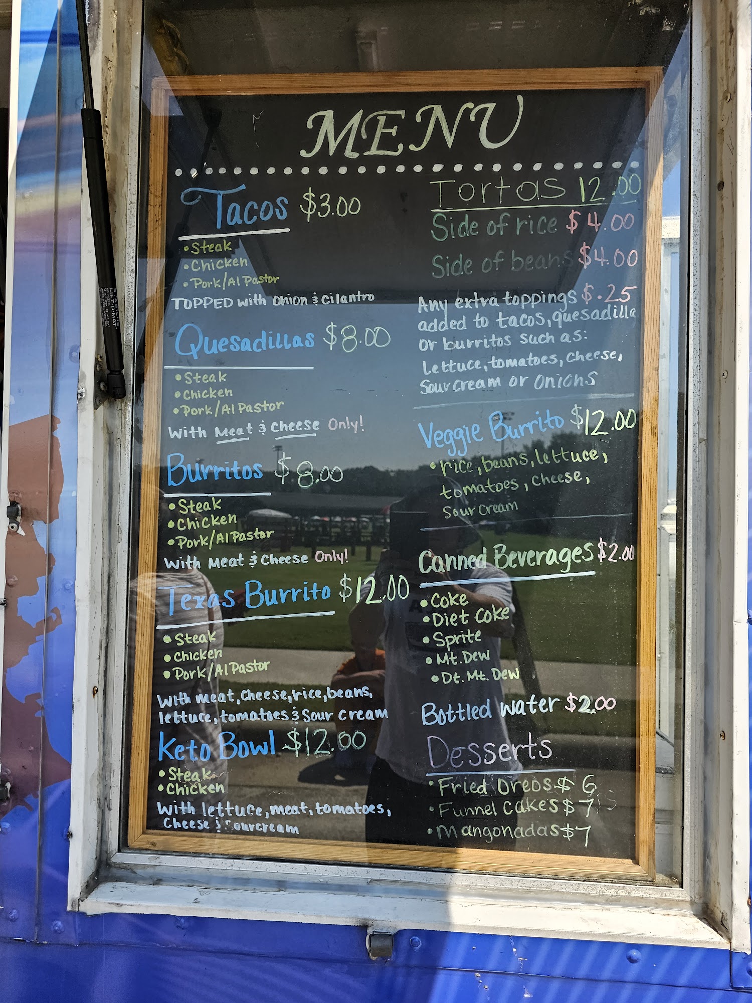 Taste of Texas Menu