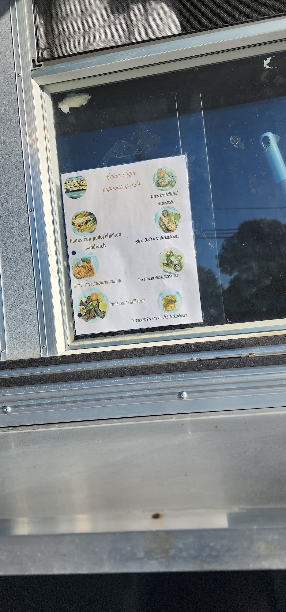 Cabal Aqui - Food Truck (Pupusas/ Salvadorian Cuisine) Menu