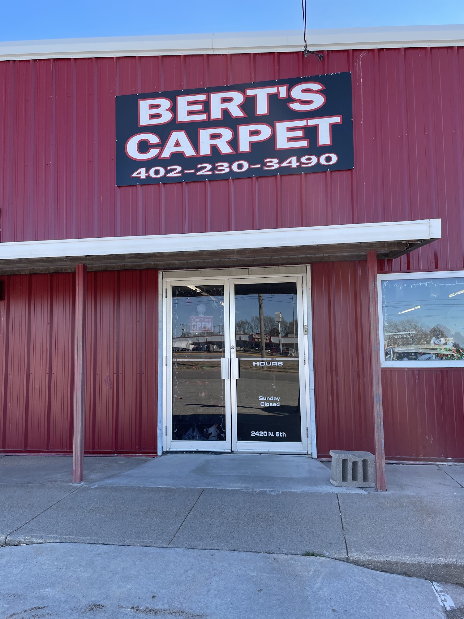Berts Carpet 2420 N 6th St, Beatrice Nebraska 68310