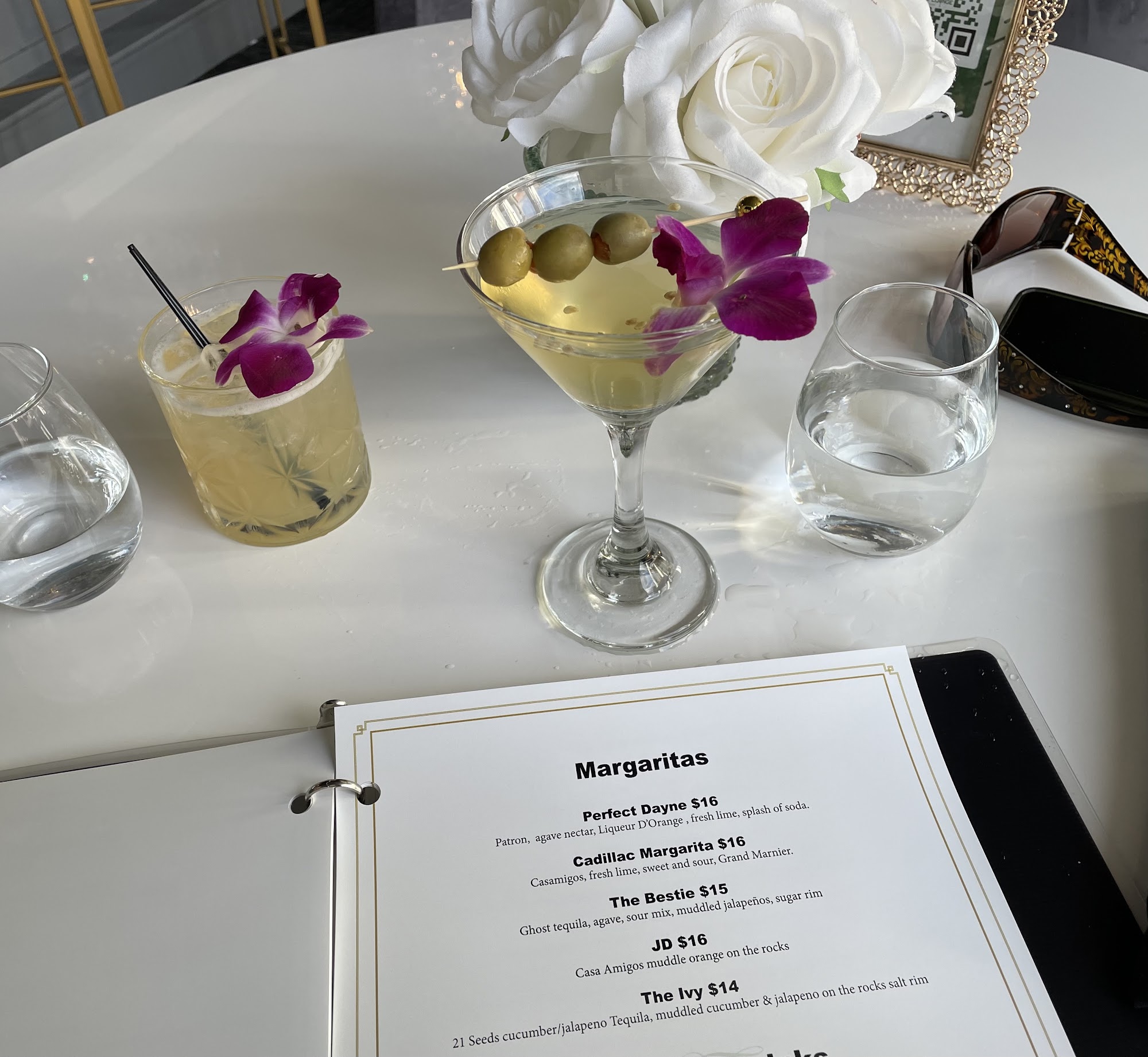 The Office Lounge Dovah Menu