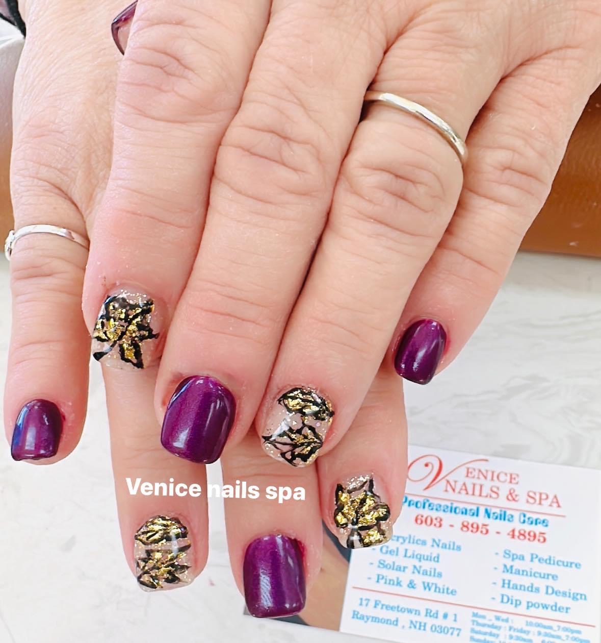 Venice Nails & Spa 17 Freetown Rd STE 1, Raymond New Hampshire 03077