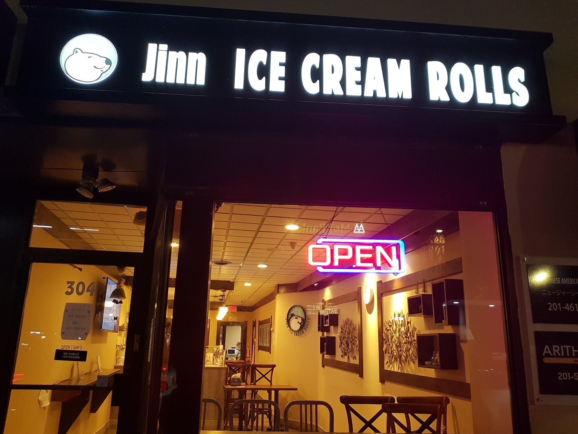 JINN Ice Cream Rolls