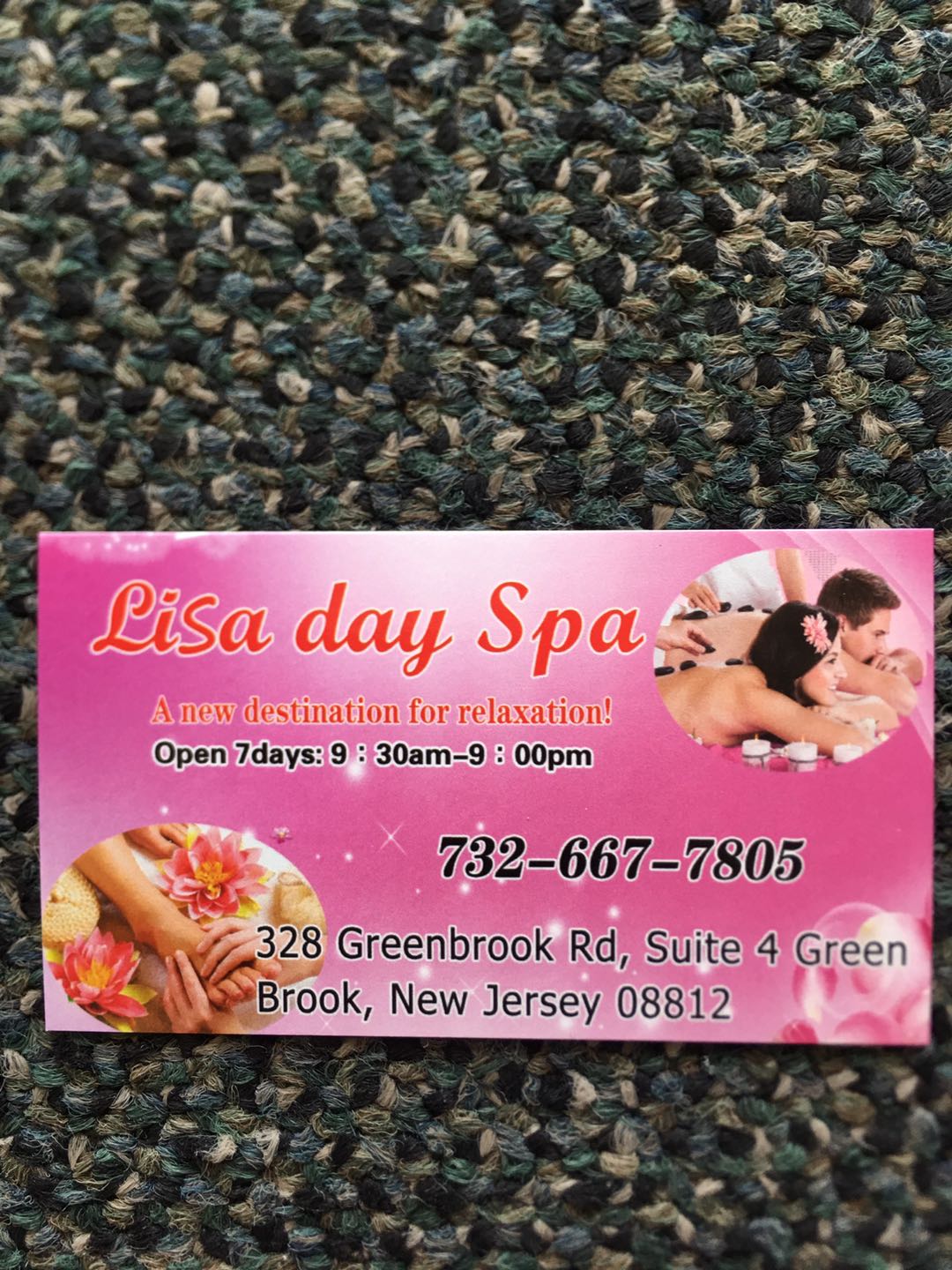 Lisa Day Spa 328 Greenbrook Rd Suite 4, Green Brook New Jersey 08812