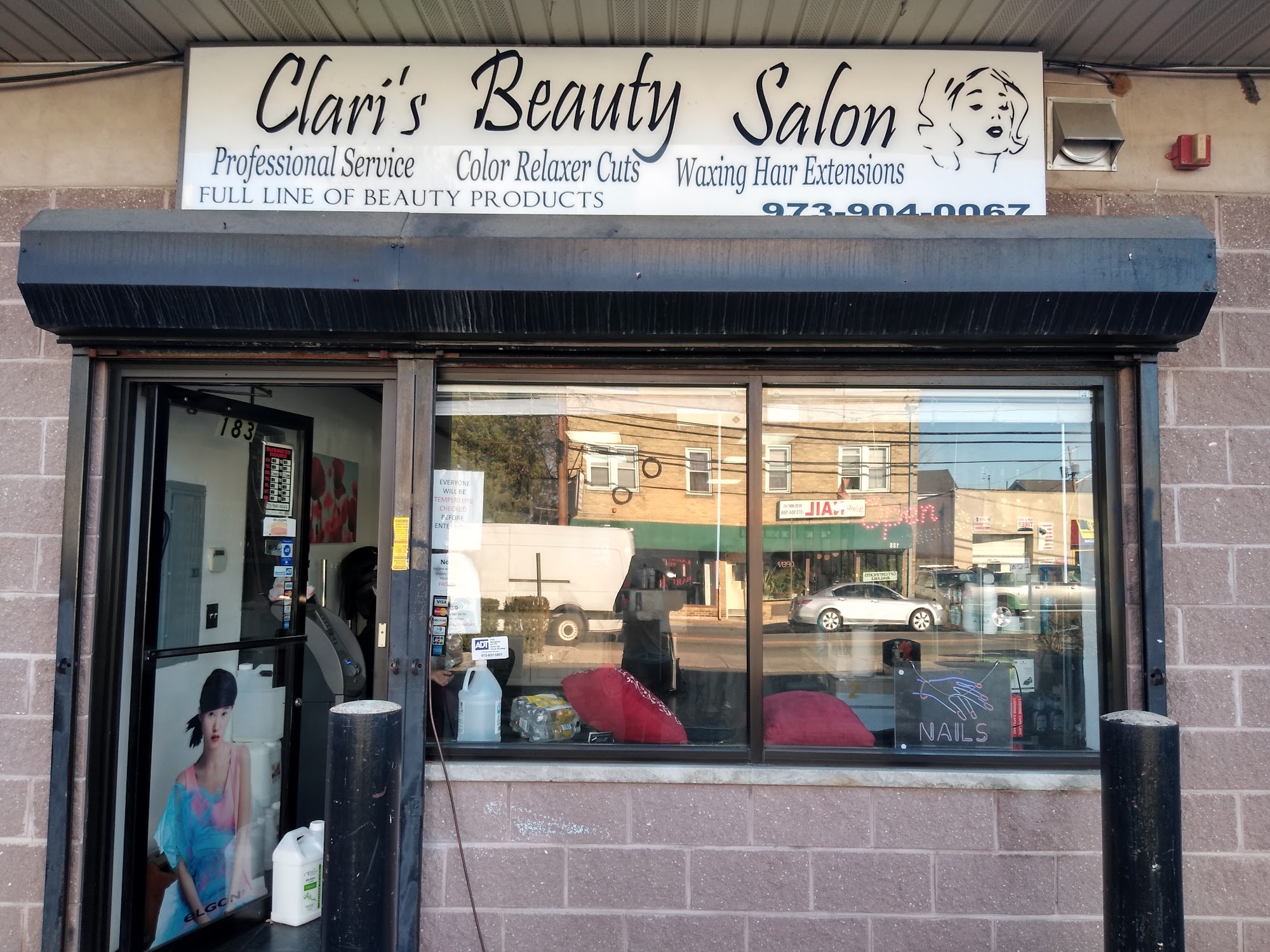 Clari's Beauty Salon 183 Belmont Ave, Haledon New Jersey 07508