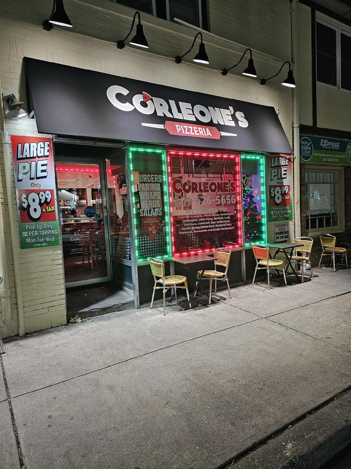 Corleone's Pizzeria - Best Pizza in Hasbrouck Heights