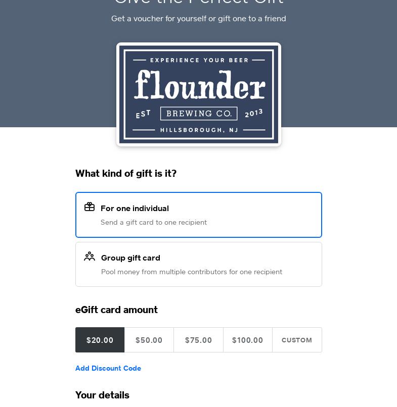 Flounder Brewing Co., LLC Menu