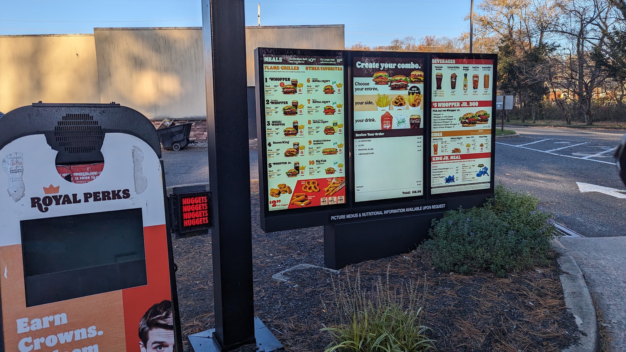 Burger King Menu
