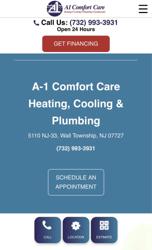 A-1 Comfort Care Heating, Cooling & Plumbing