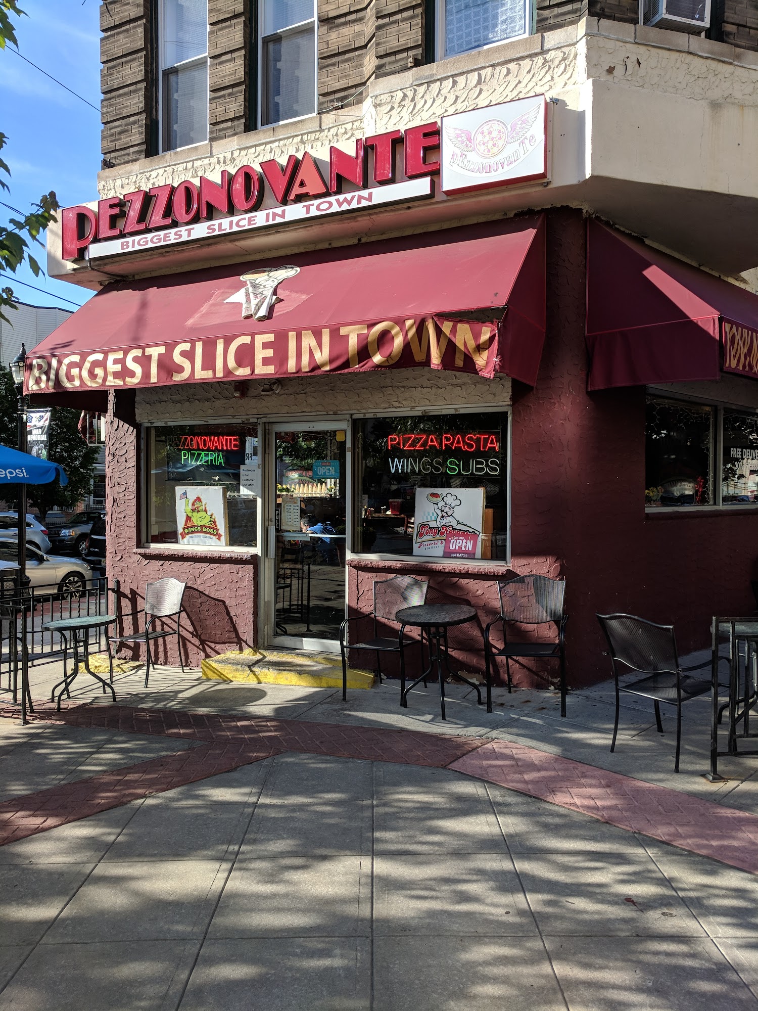 Tony Novante's Pizza and Wings Boss - Best Pizza In Weehawken