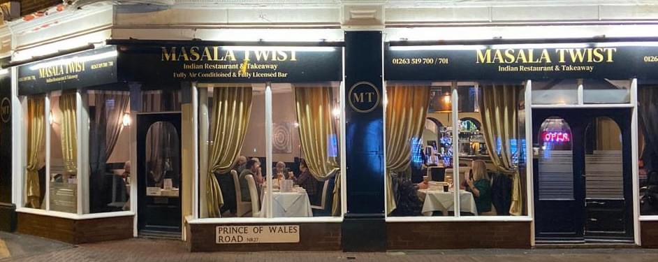 Masala Twist 36 Prince of Wales Rd, Cromer