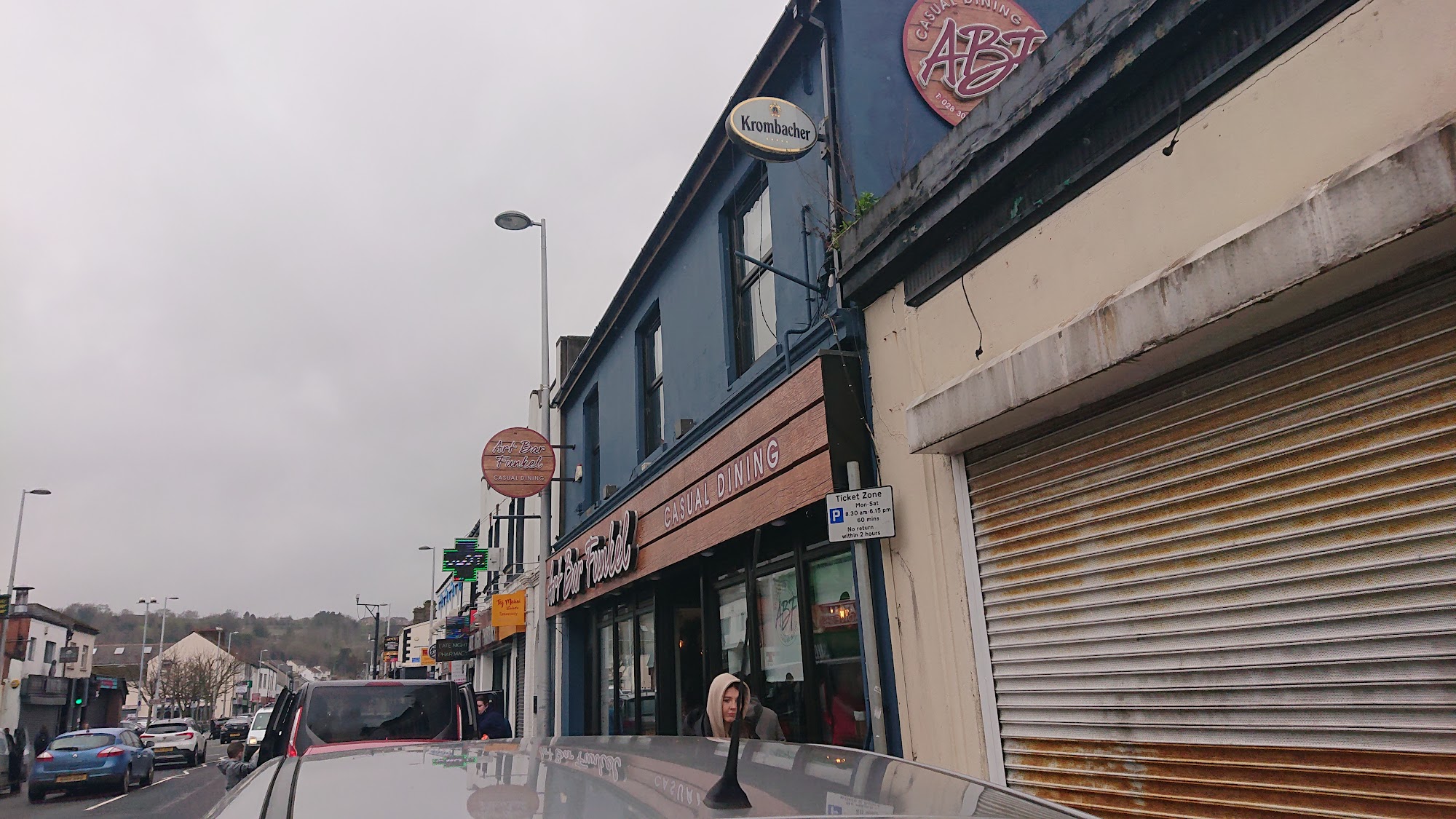 Art Bar Funkel 3 Monaghan St, Newry