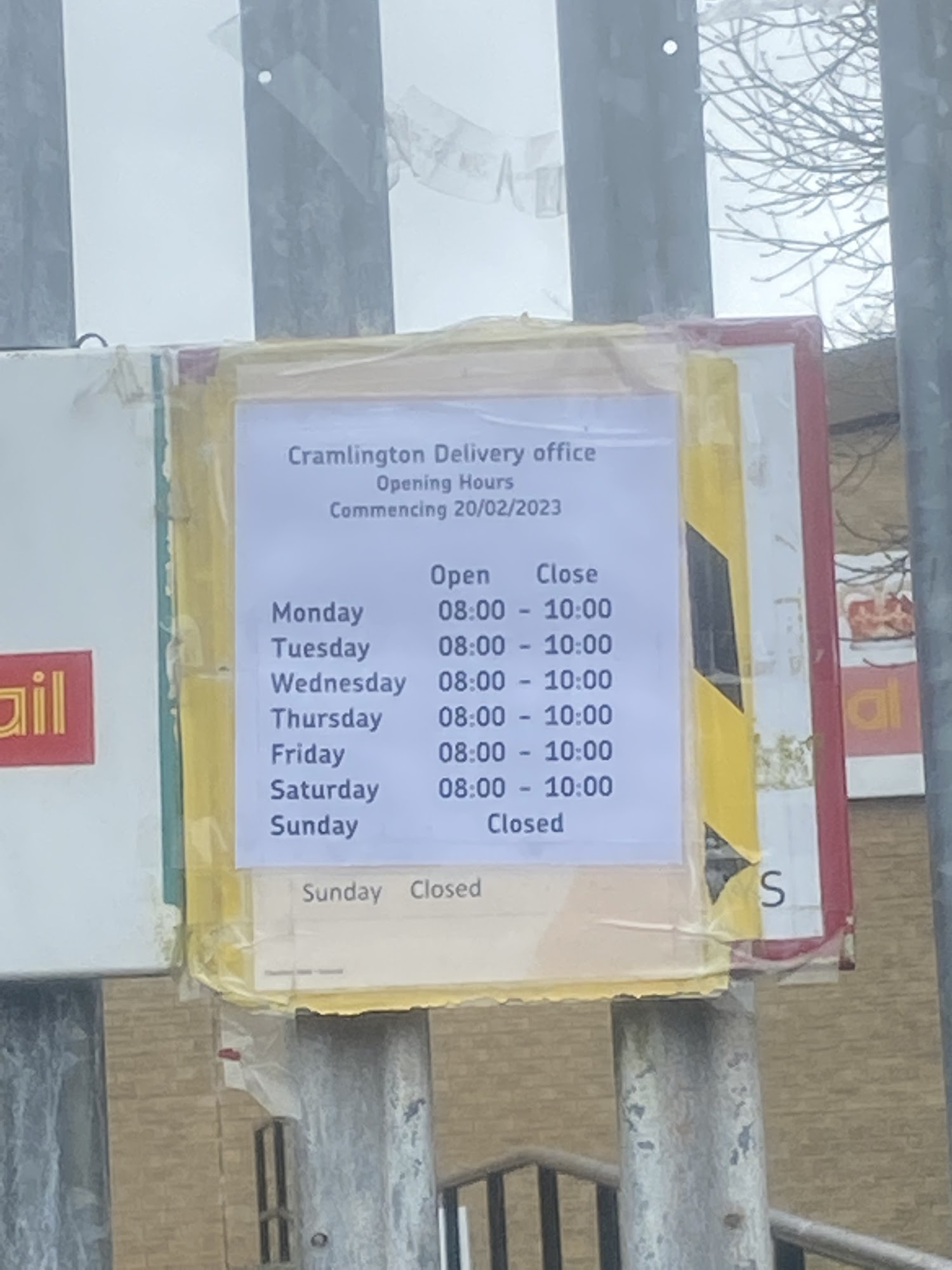 Royal Mail Cramlington