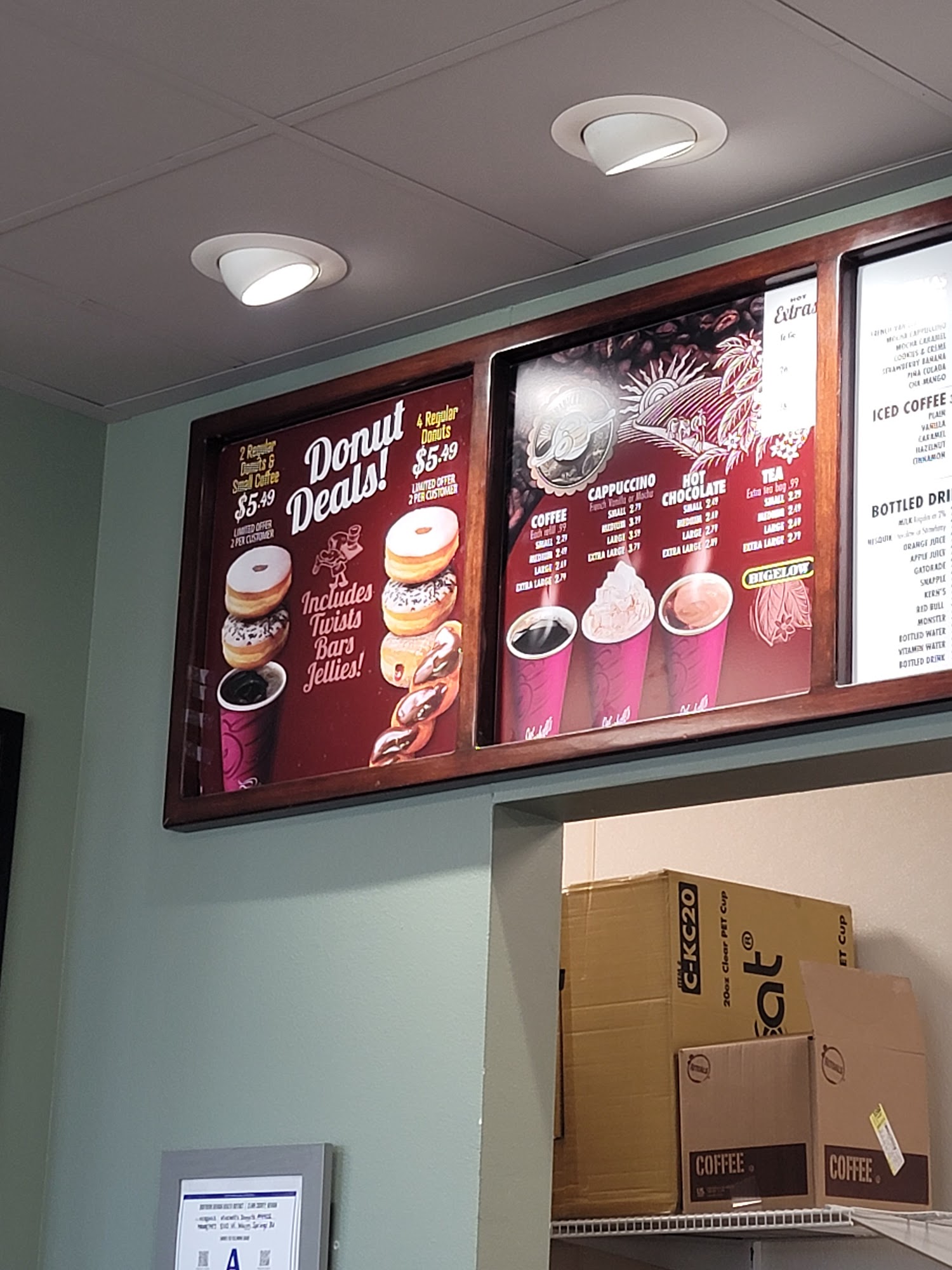 Winchell's Donut House 8110 W Warm Springs Rd, Las Vegas Menu