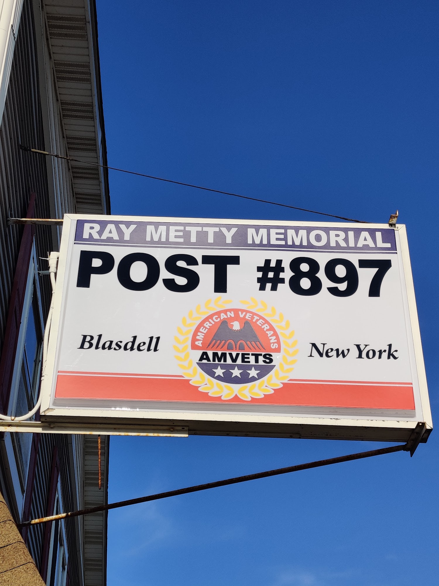 AMVETS Ray Metty Memorial Post #897 149 Lake Ave, Blasdell New York 14219