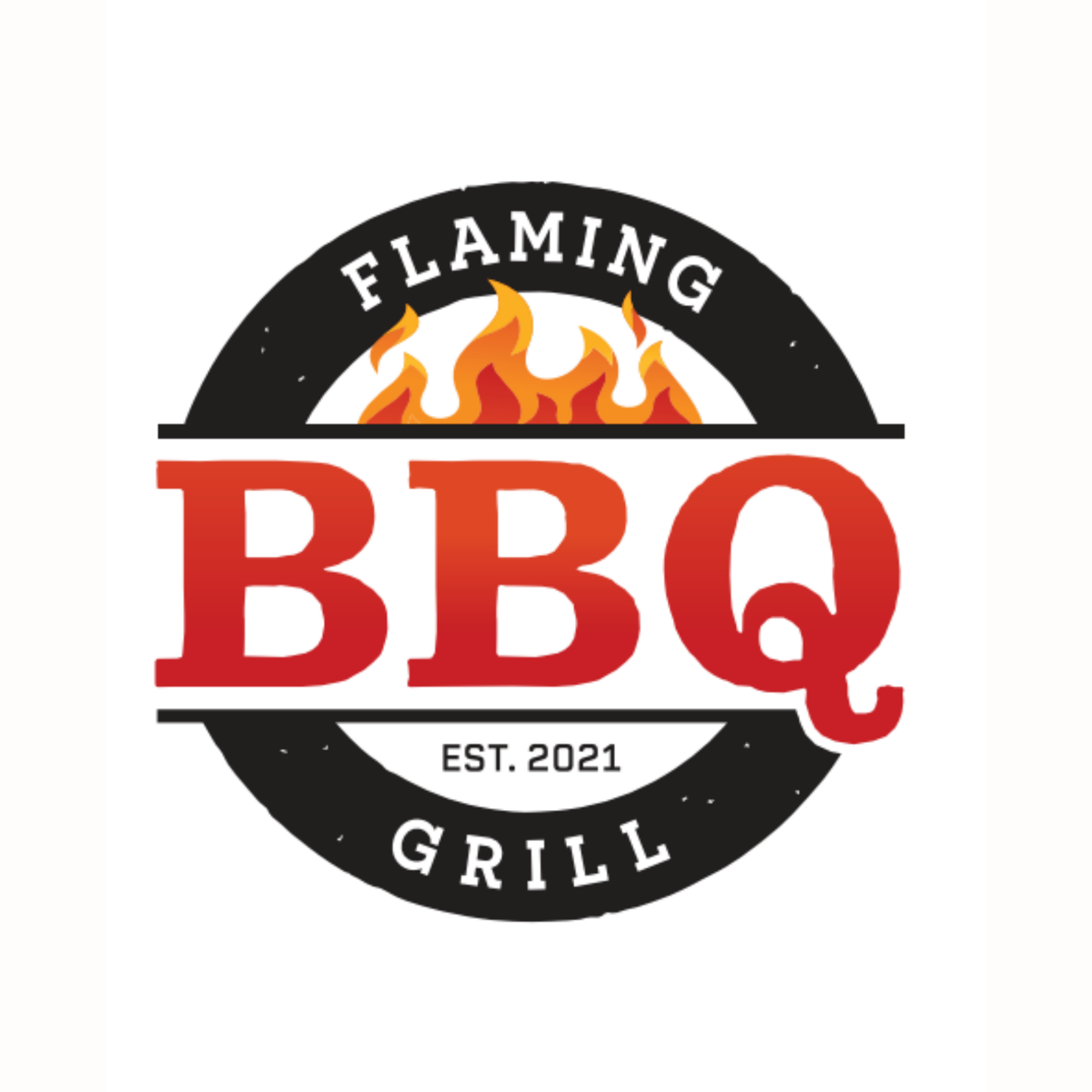 Flaming BBQ Grill