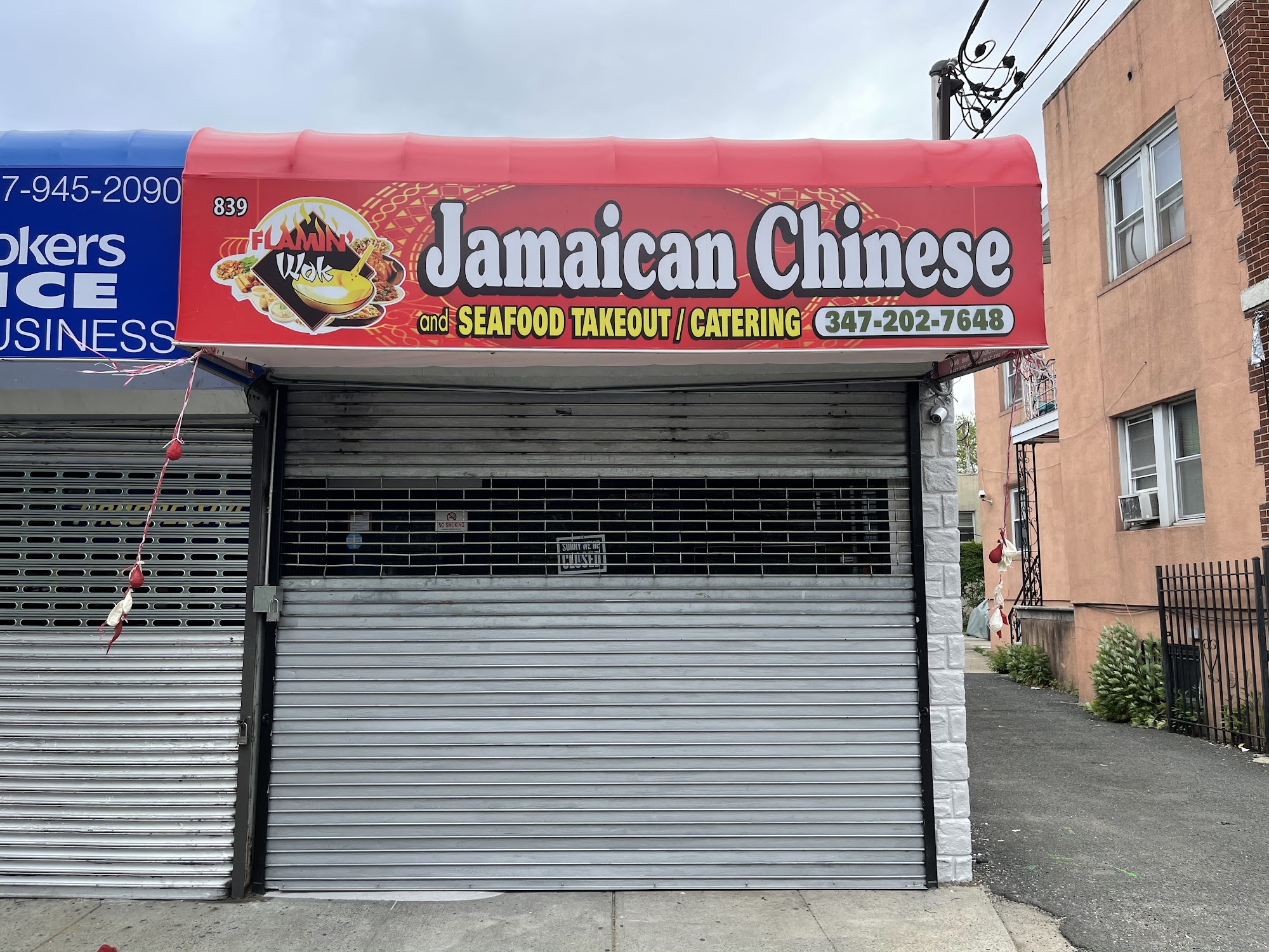 Flamin wok Jamaican Chinese & seafood