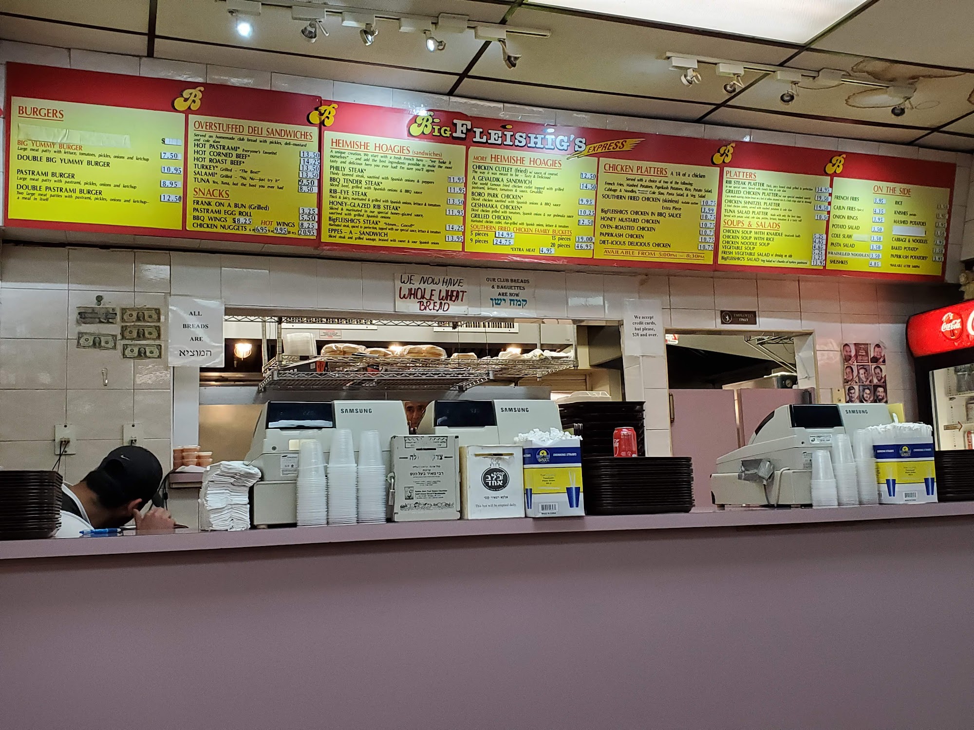 Big Fleishig's Express Menu