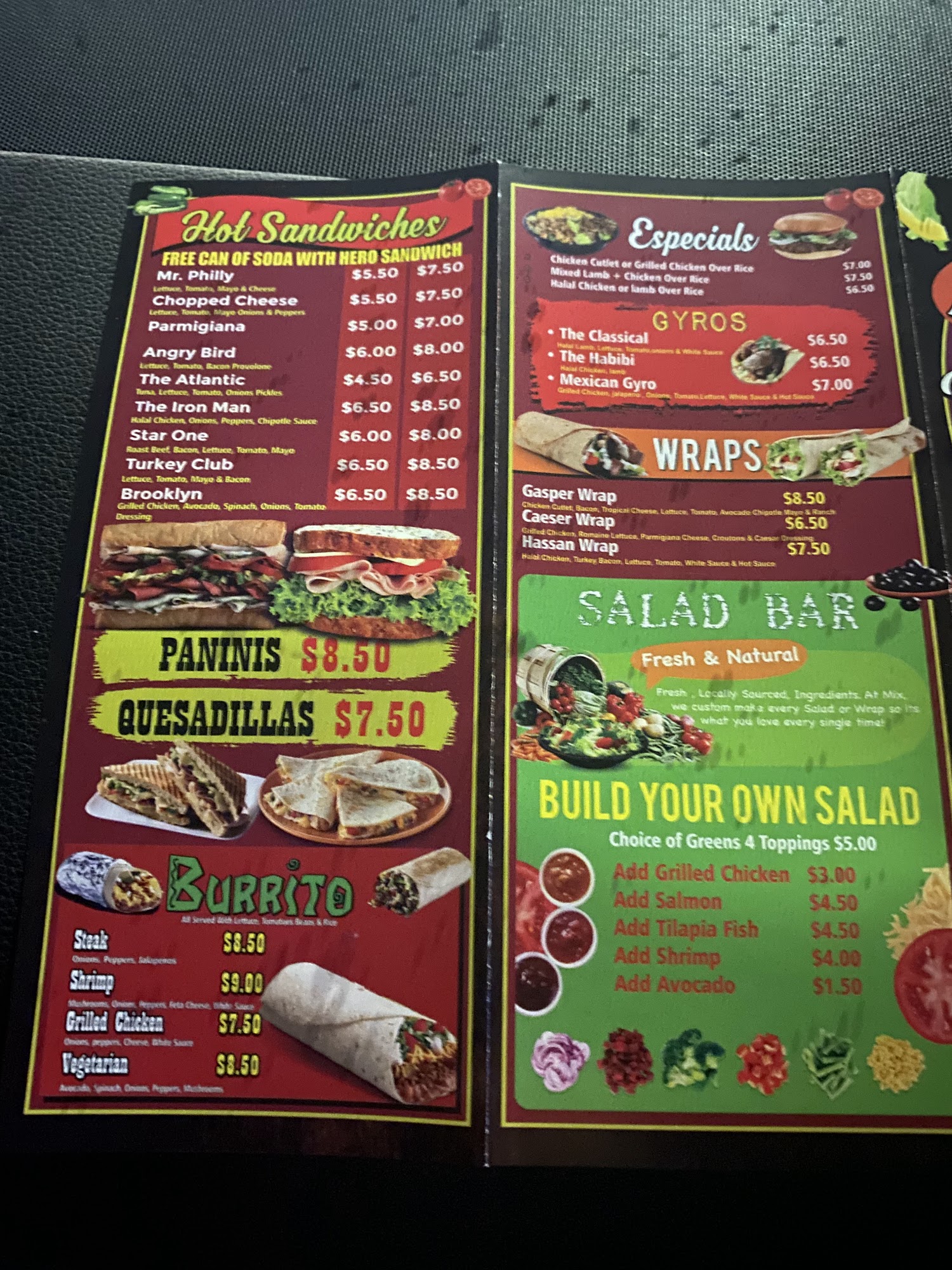 4th Avenue Gourmet Deli Menu
