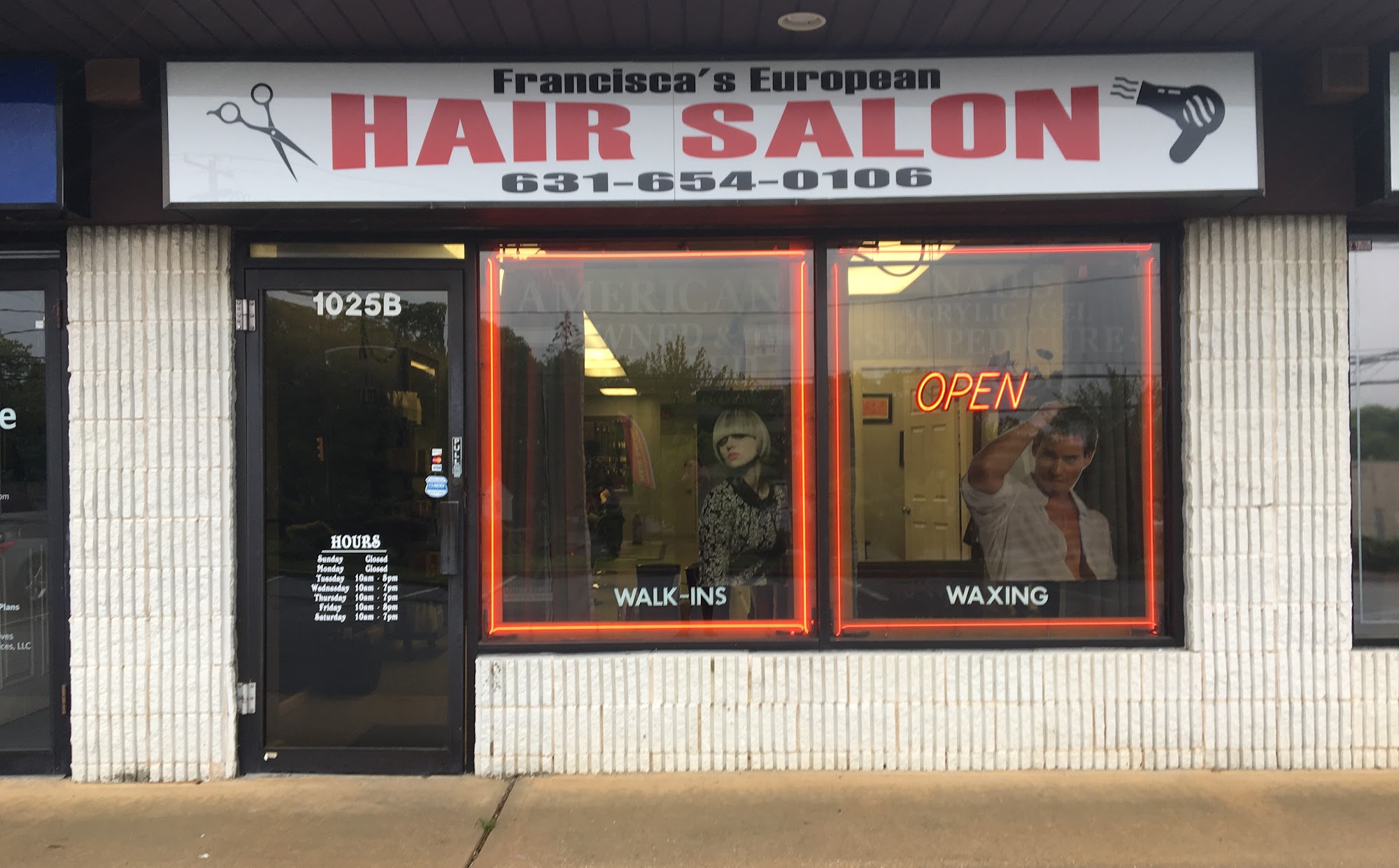 Francescas European Hair Salon 1025 Portion Rd, Farmingville New York 11738