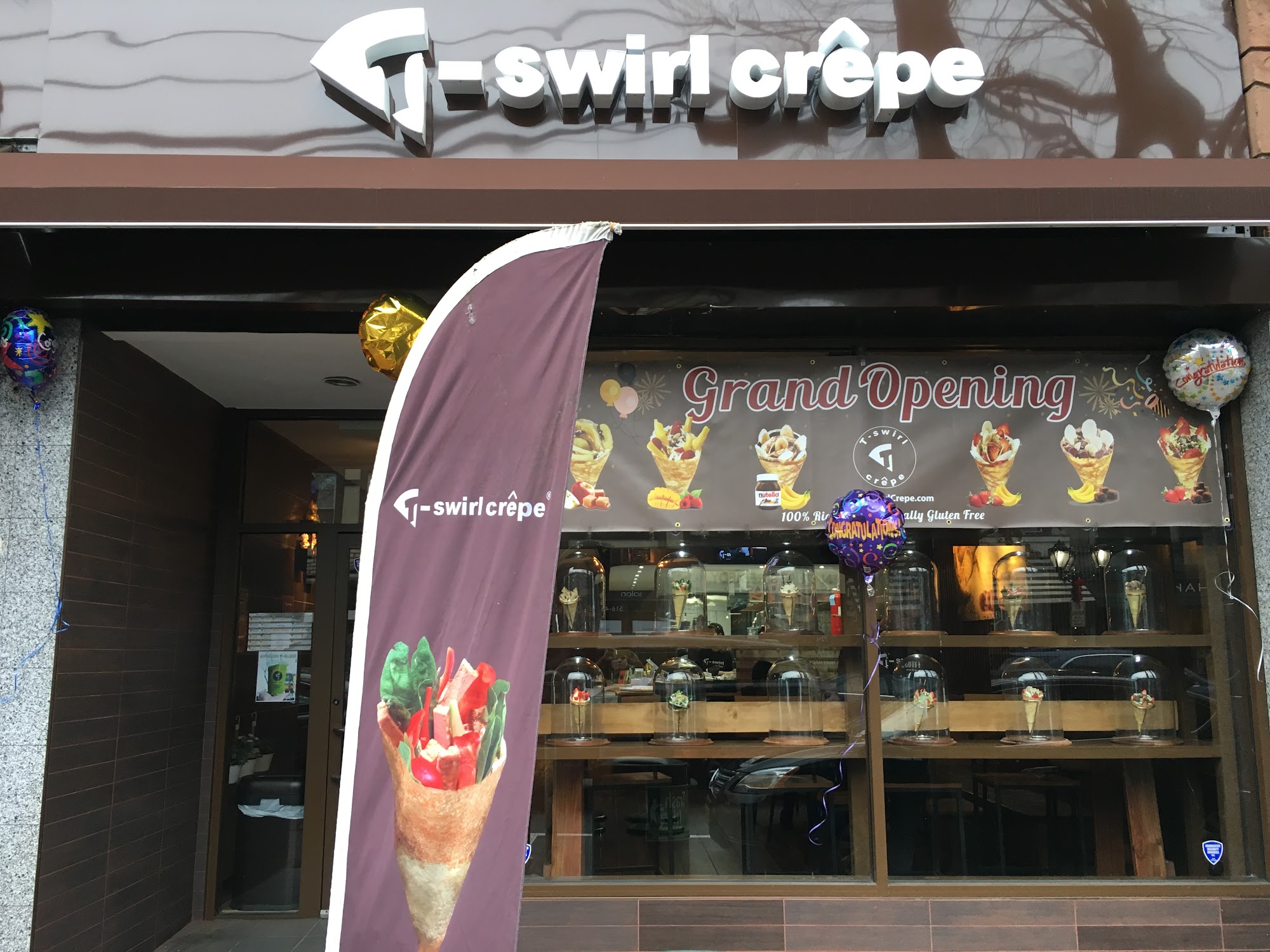 T-swirl Crepe - Great Neck