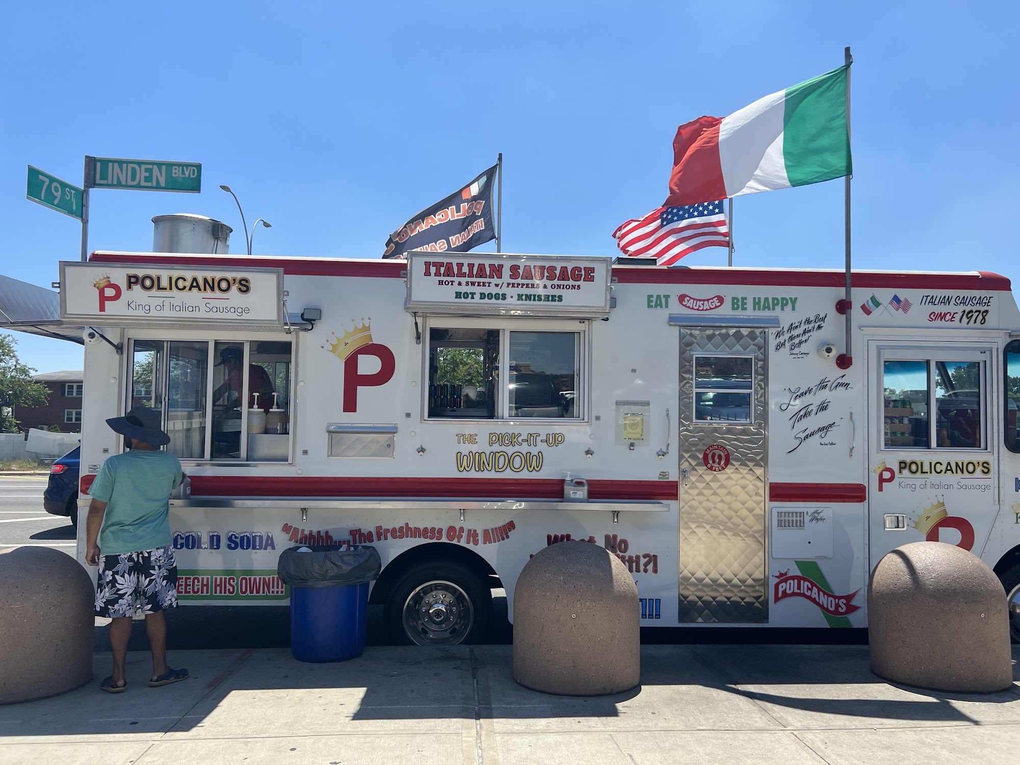 Policano’s Italian Sausage Menu