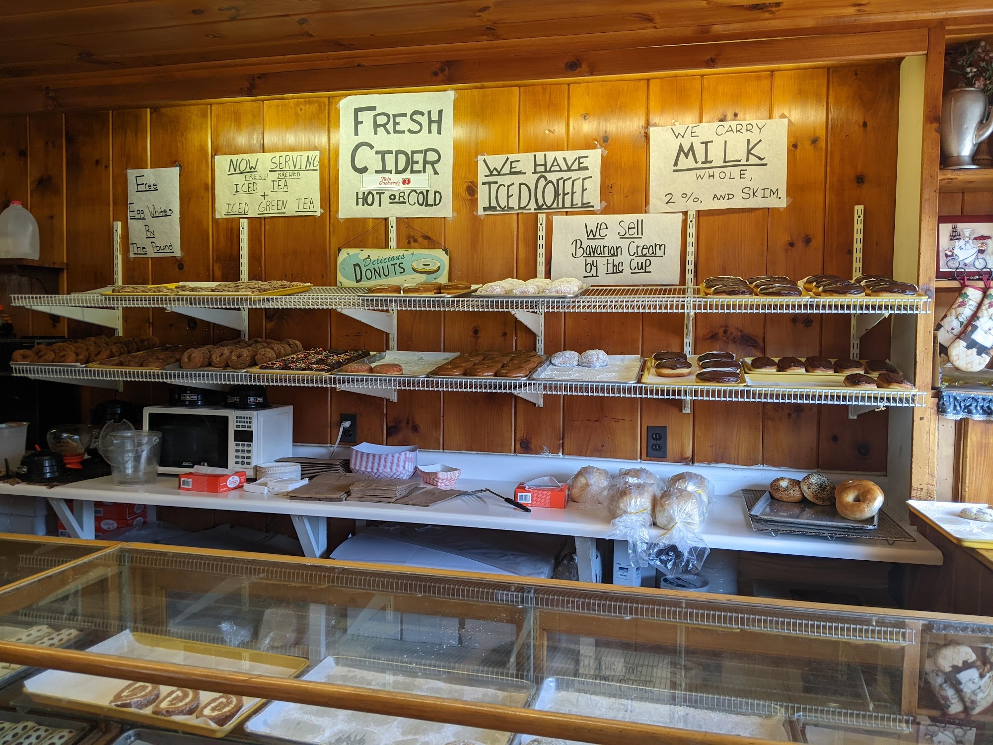 Mary's White Pine Bakery Menu
