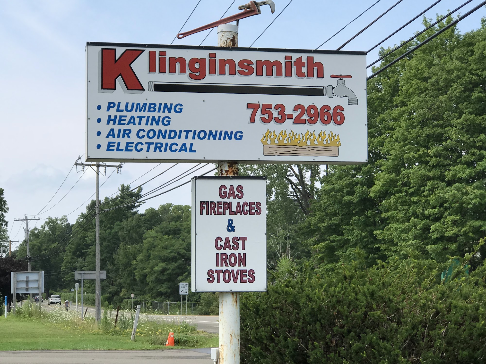 Klinginsmith Plumbing Heating Elec 4849 W Lake Rd, Mayville New York 14757