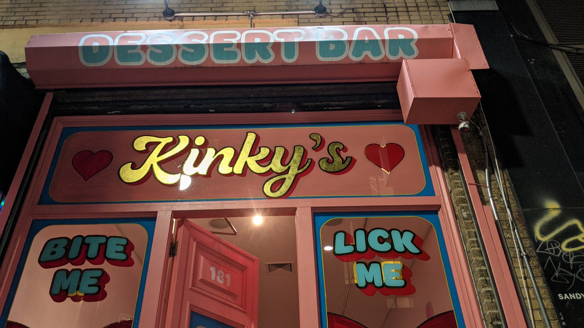 Kinky’s Dessert Bar