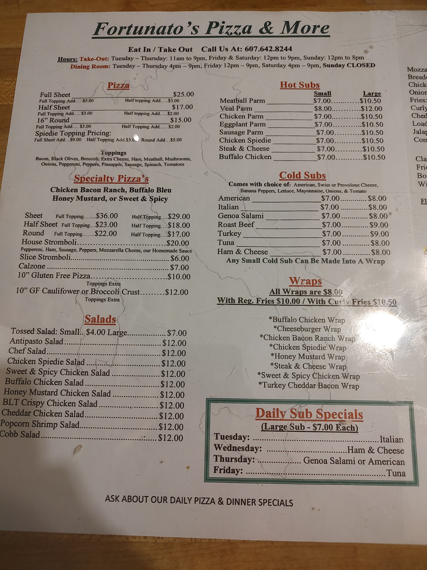 Fortunato's, Newark Valley - Menu, Reviews (118), Photos (34 ...