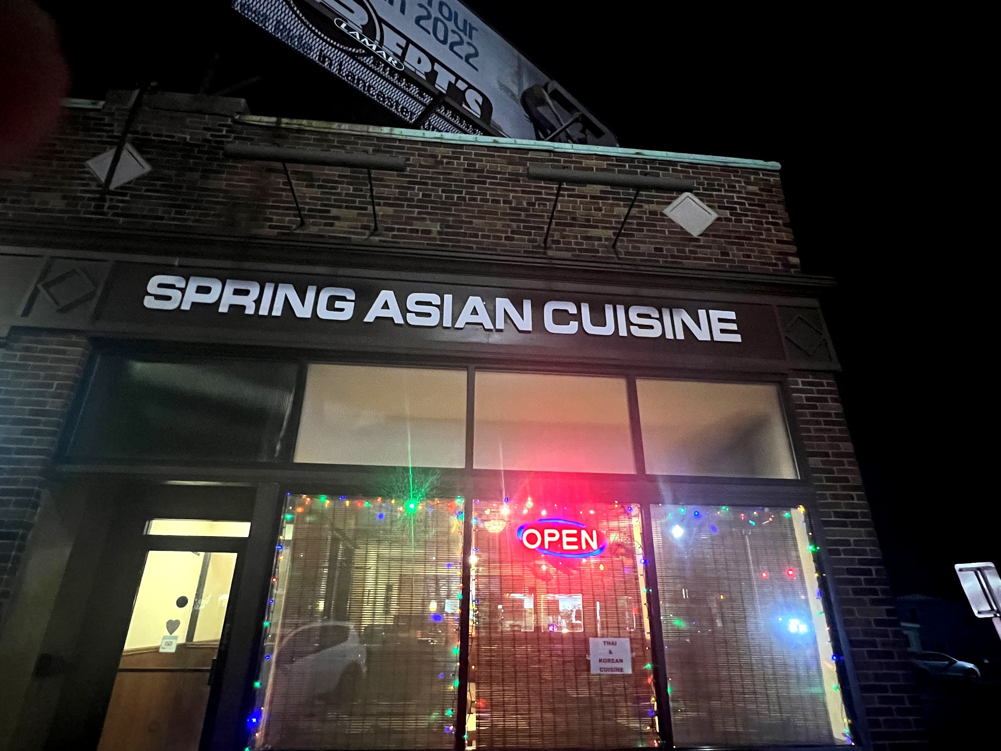 Spring Asian Cuisine