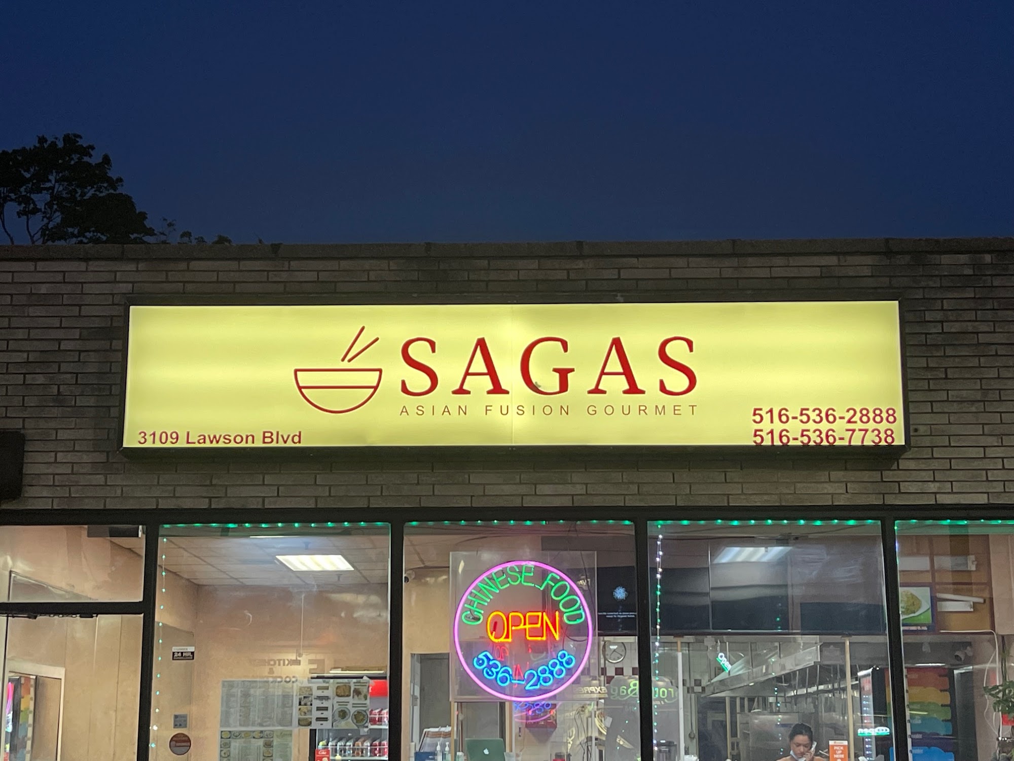 Sagas - Asian Fusion Gourmet