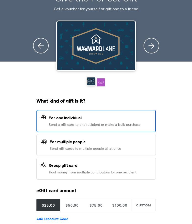 Wayward Lane Brewing Menu