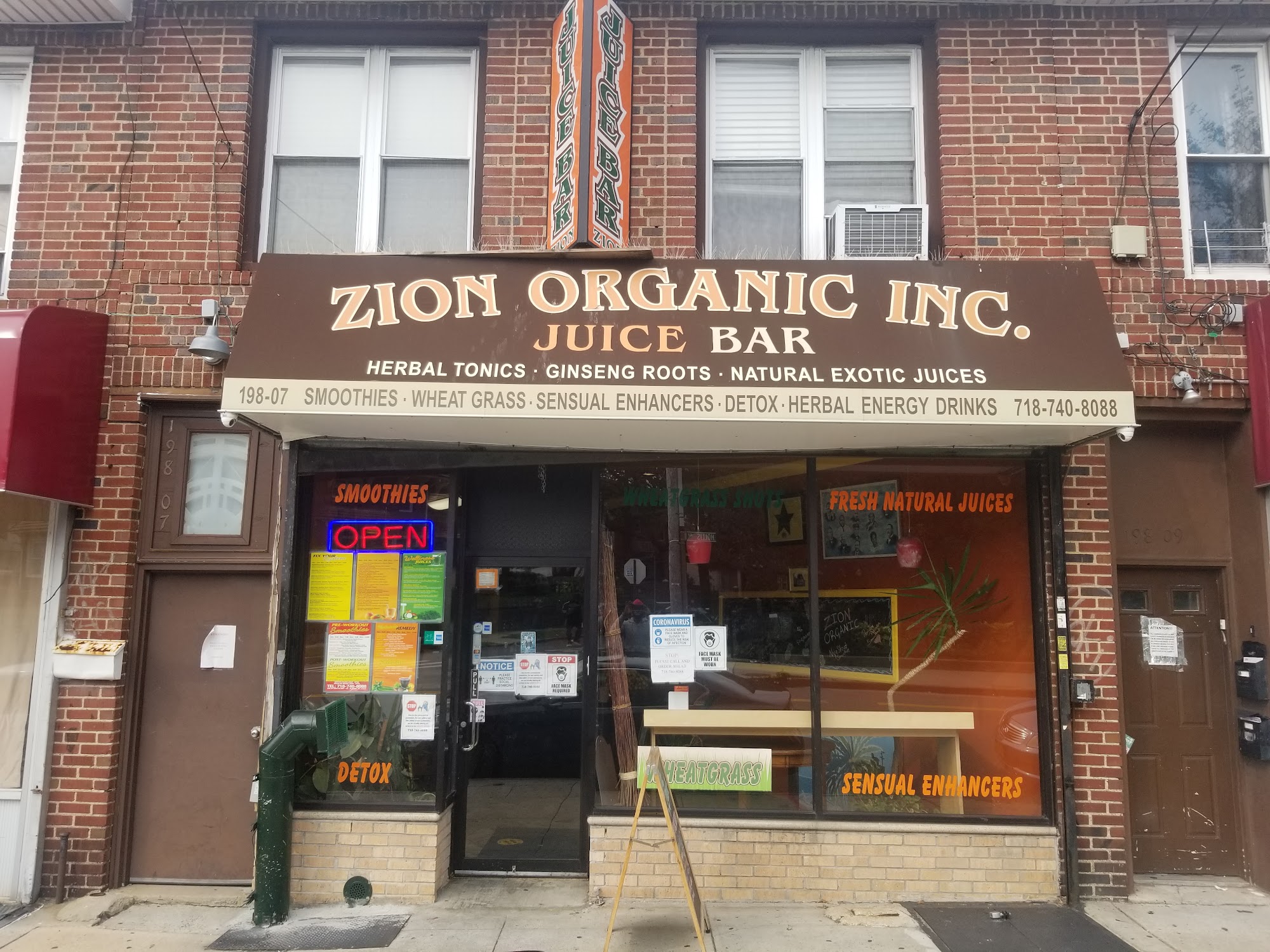 Zion Organic Juice Bar