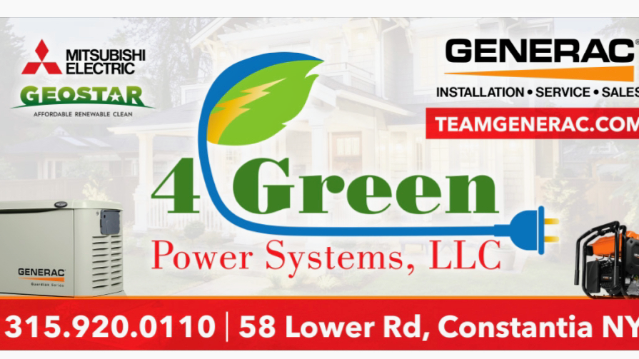 4 Green Power Systems, LLC 2000 Main St, Sylvan Beach New York 13157