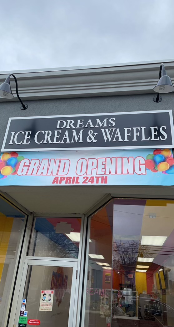 Dreams Ice cream & waffles