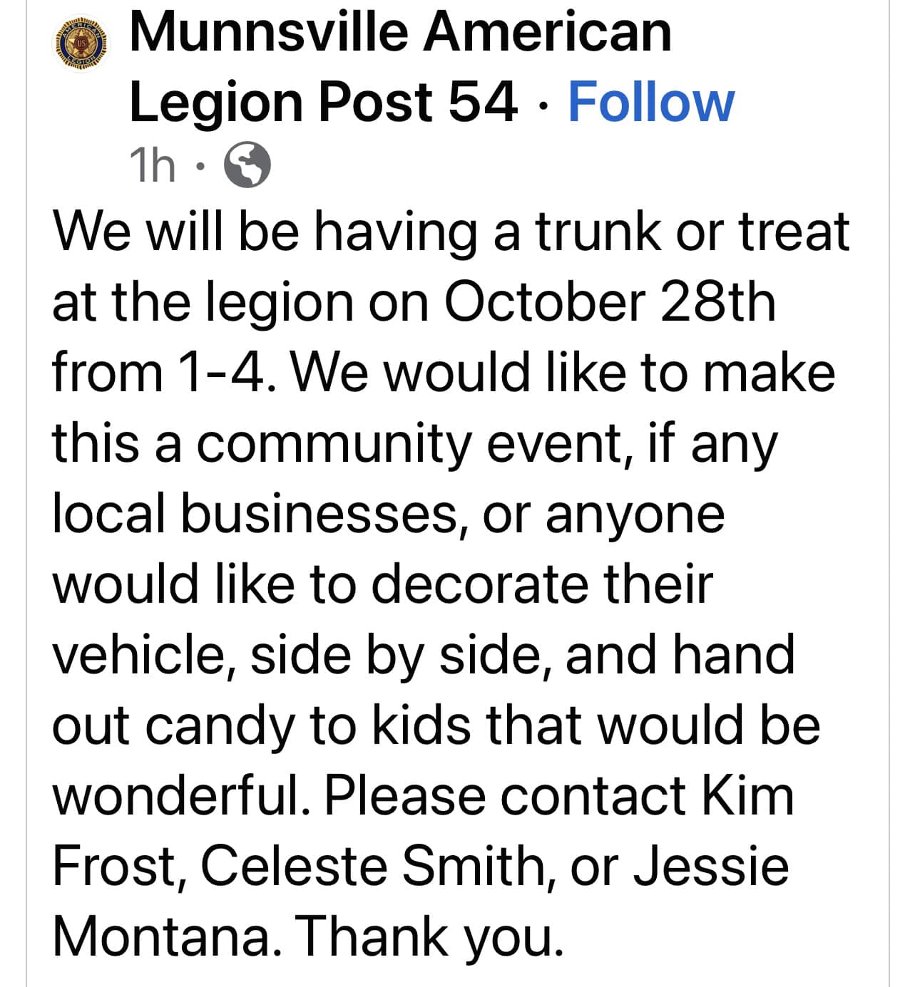 Photo credit: facebook