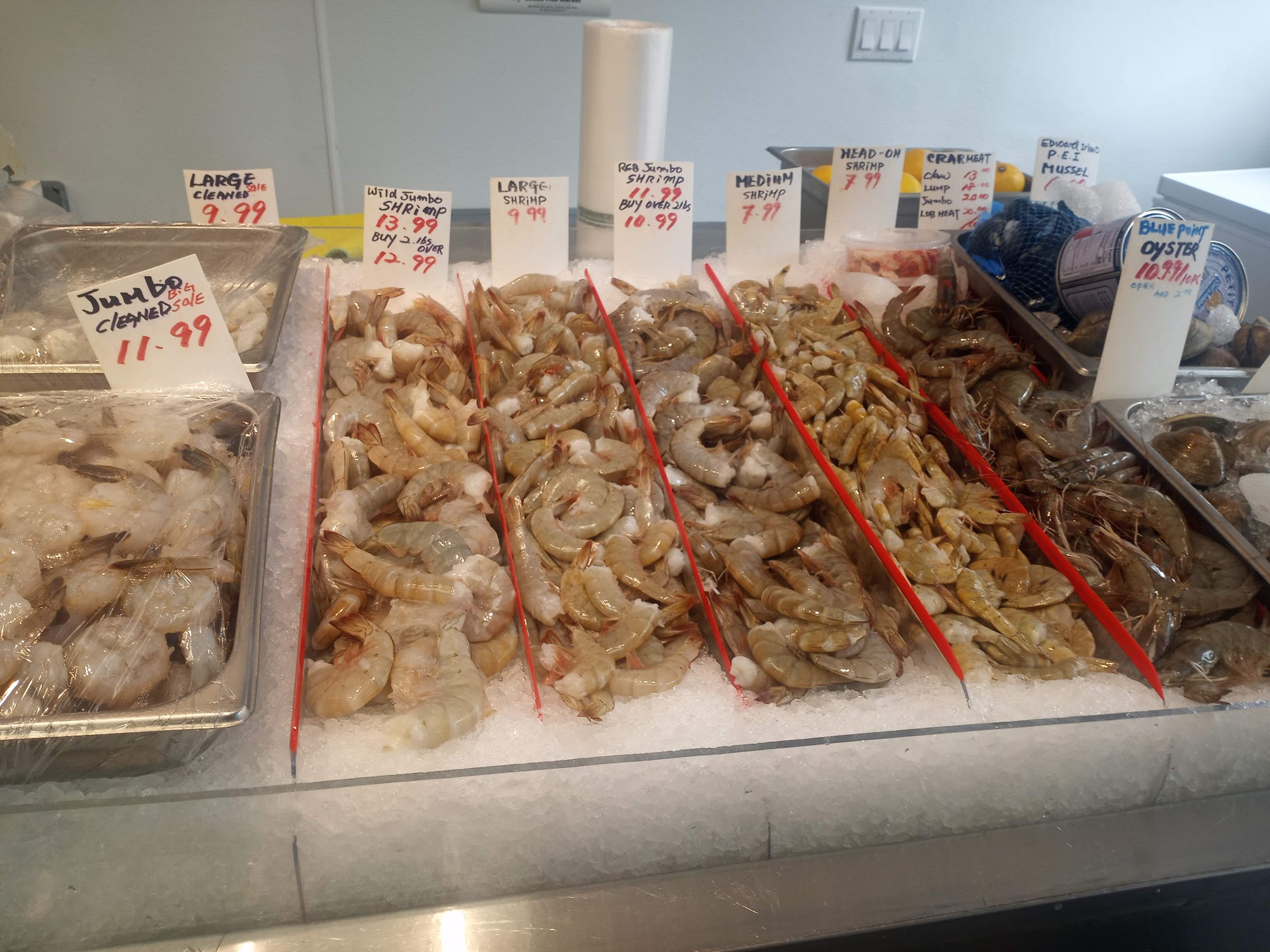 Ocean Fish Market Menu