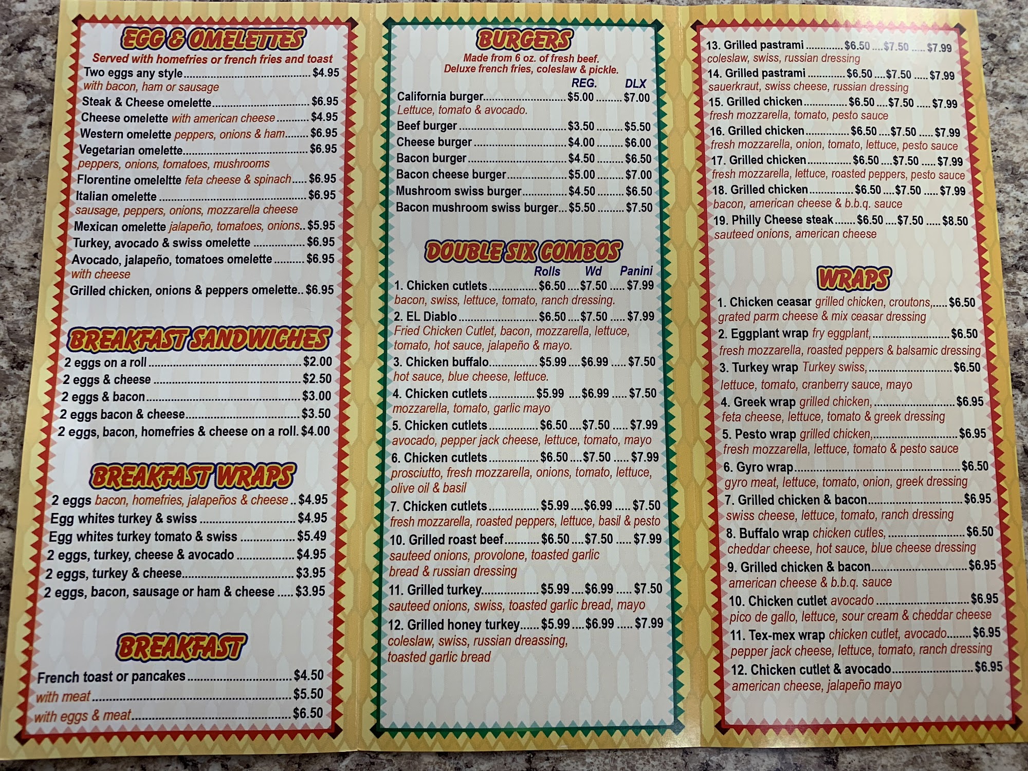 Double Six Deli, Yonkers Menu, Reviews (43), Photos (19) Restaurantji