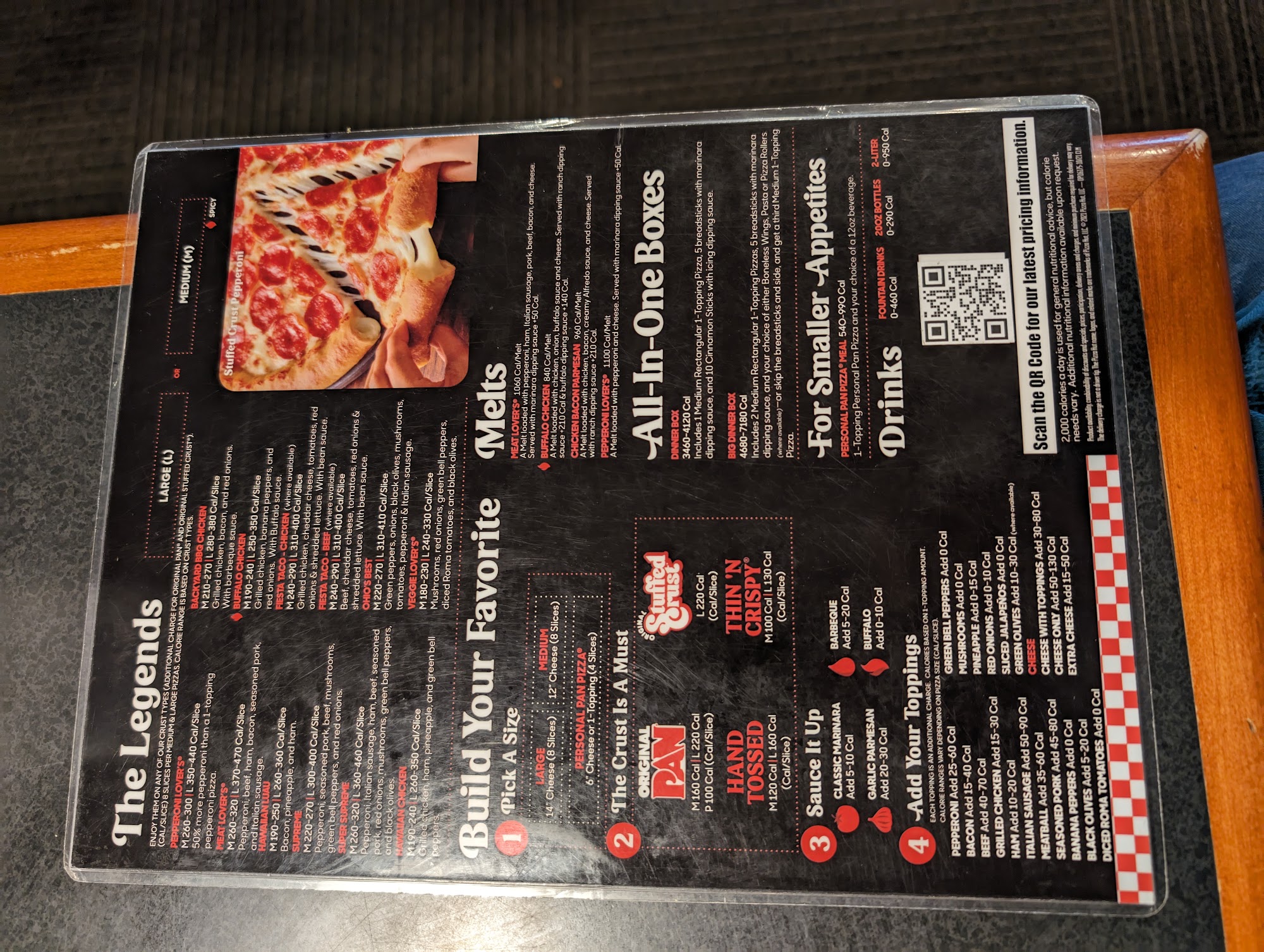 Pizza Hut Menu