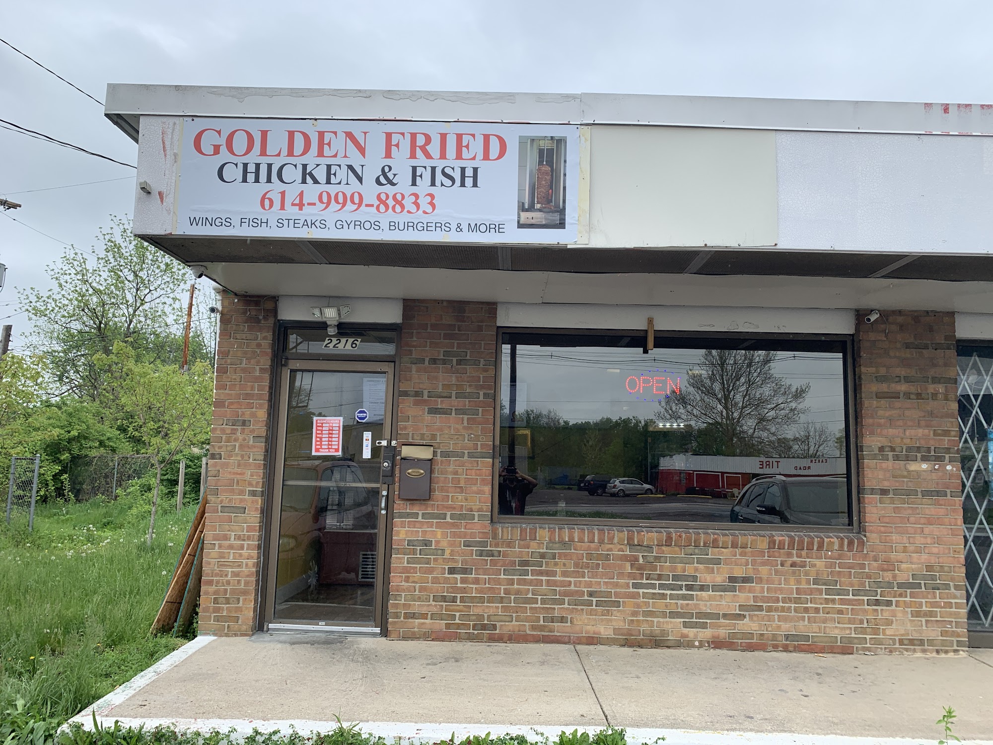 Golden Fried Chicken and Fish