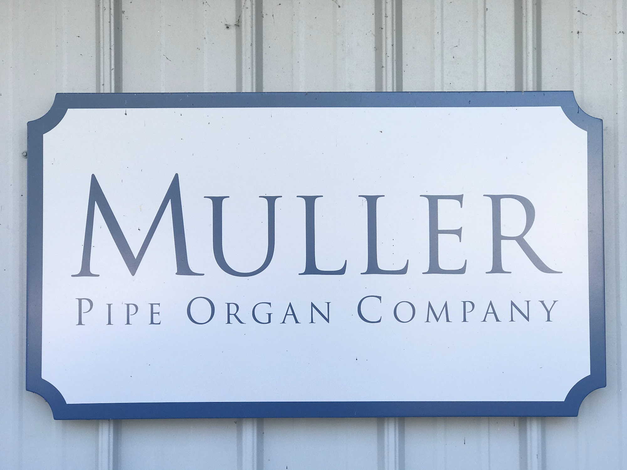 Muller Pipe Organ Co 122 N High St, Hartford Ohio 43013